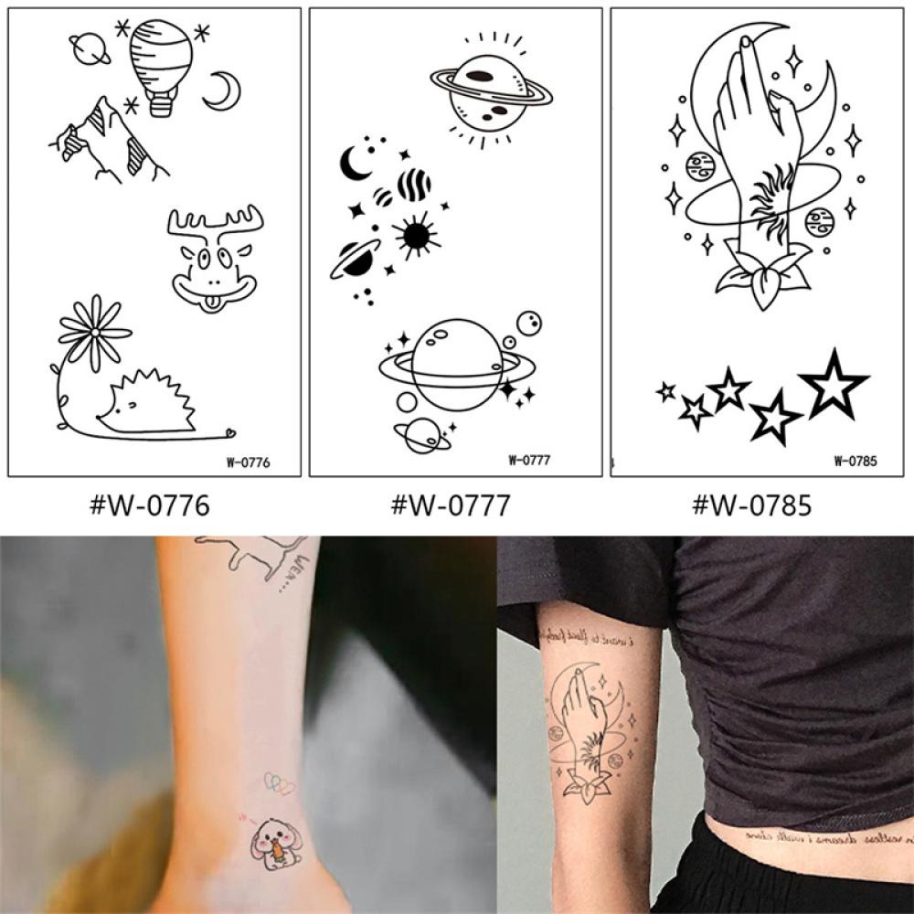 Hình Xăm Dán Tạm Thời Họa Tiết Hoạt Hình Dễ Thương Chống Thấm Nước G9R1 Cho Bé
