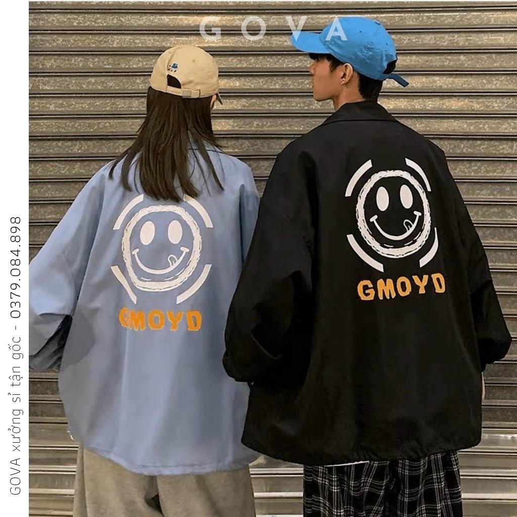 Áo khoác dù GMOYD Unisex ulzzang nam nữ form rộng 2 lớp Siêu Hot Jacket Bomber GOVA