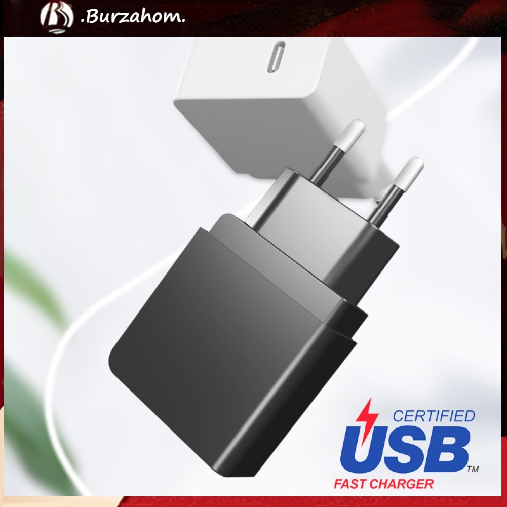 Đầu Sạc Nhanh Usb Type C 18w Tiện Dụng Cho Iphone 11 X Xs Xr