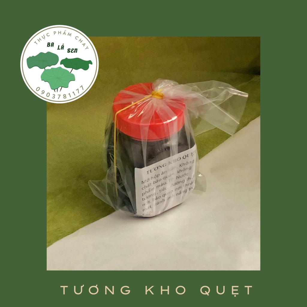 Nước Tương kho quẹt chay Ba Lá Sen chế biến sẵn, bảo quản lâu 150g