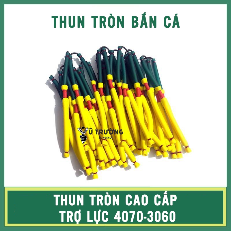 [ Deal khủng] Dây Thun Tròn Bắn Cá, Mã 4070 - 3060 Hàng Cao Cấp