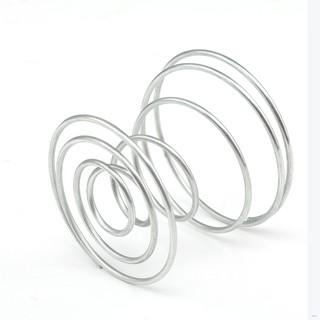 Metal Egg Cup Spiral Kitchen Breakfast Hard Boiled Spring Holder Egg Cup