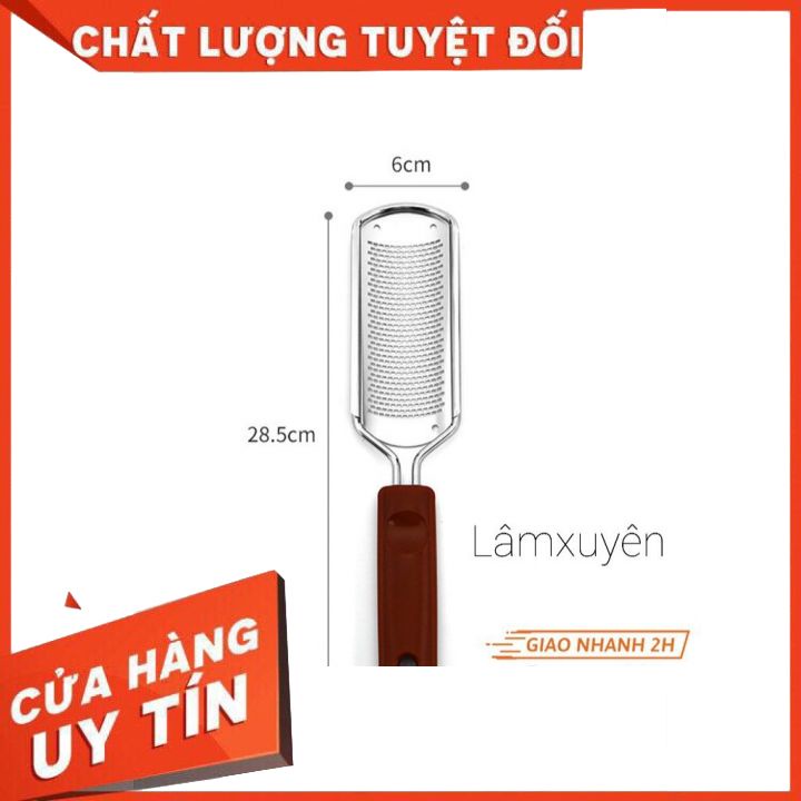 Cây Chà Gót Chân INOX các loại; lưỡi thay loại dày  FREESHIP  dễ thao tác lưỡi dao bằng nhôm chống rỉ sét [chính hãng]