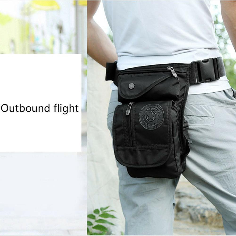 Canvas Waist Bag Fanny Pack Racing Drop Leg Bag Motorcycle Outdoor Bag Pouch | BigBuy360 - bigbuy360.vn
