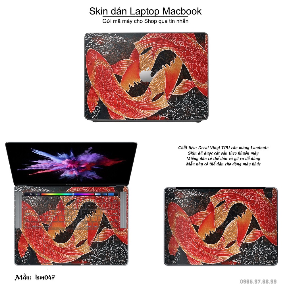 Skin dán Macbook mẫu Biểu Tượng Om Vàng - lsm005 (đã cắt sẵn, inbox mã máy cho shop)