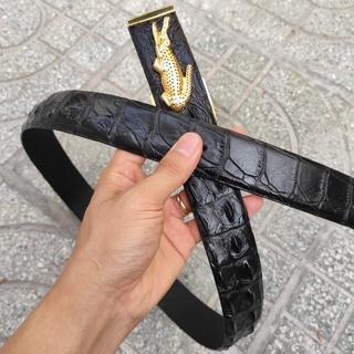 Thắt lưng cá sấu liền 4cm