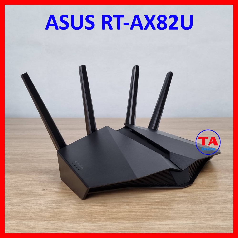 Bộ phát WiFi 6 ASUS AX82U Băng tầng kép tốc độ 5400Mbps