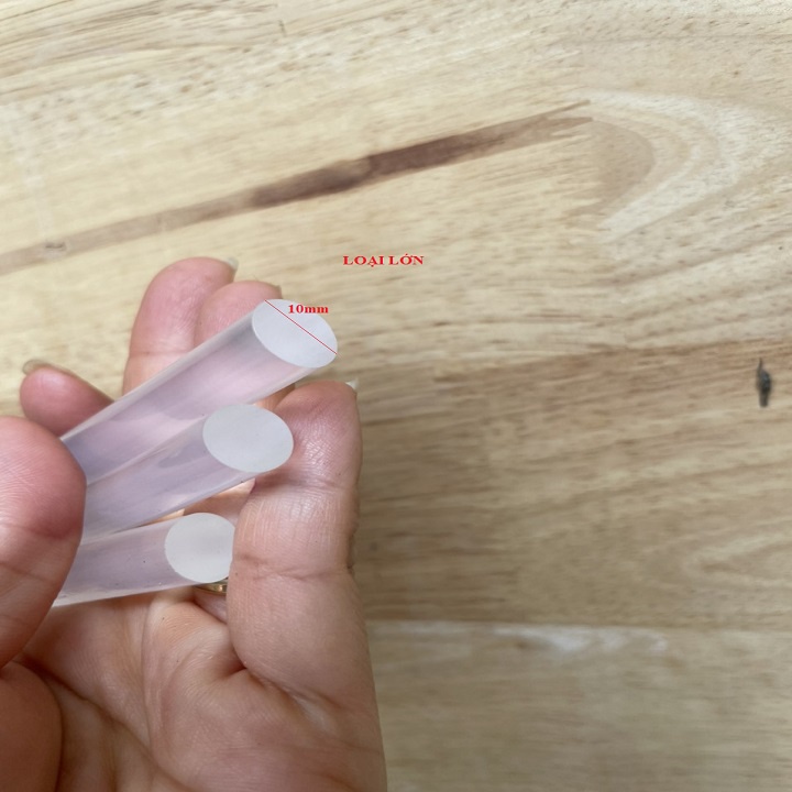 Combo 3 CÂY KEO NẾN silicone phân loại to và nhỏ tốt dùng cho súng bắn keo – DIY833/834