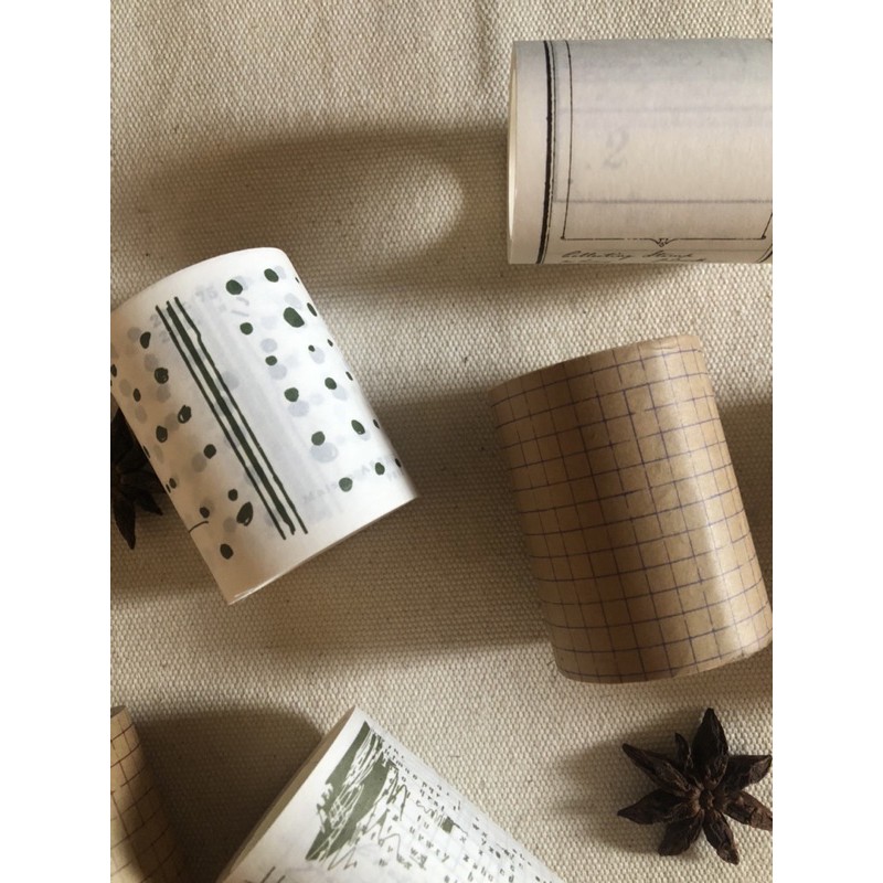 P114 - Note paper Tape - Cuộn giấy washi tape