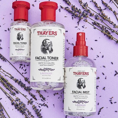 Nước hoa hồng không cồn Thayers dạng chai + xịt : Đủ hương đủ loại