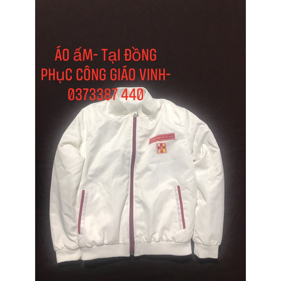 Áo ấm- áo khoác đồng phục học sinh công giáo, thiếu nhi thánh thể, tntt