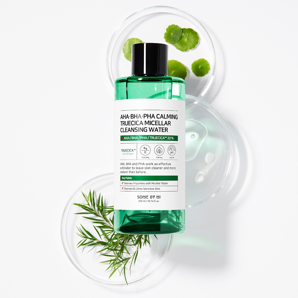 Nước tẩy trang SOME BY MI AHA-BHA-PHA Truecica Micellar làm sạch sâu dịu nhẹ 300ml