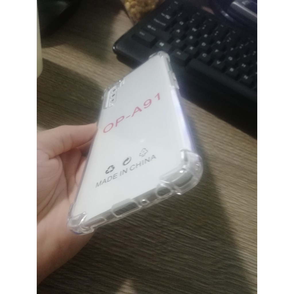 Ốp lưng Oppo A91/ A31- Chống sốc-Dẻo- Trong suốt [HÀNG MỚI-CHUẨN MÃ]