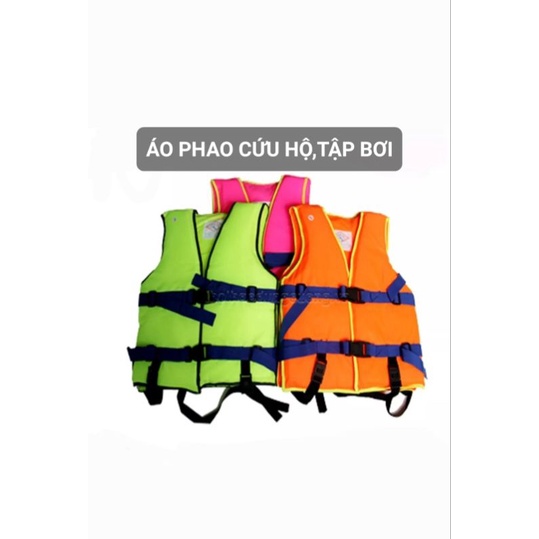 ÁO PHAO CỨU HỘ,TẬP BƠI ĐỦ SIZE