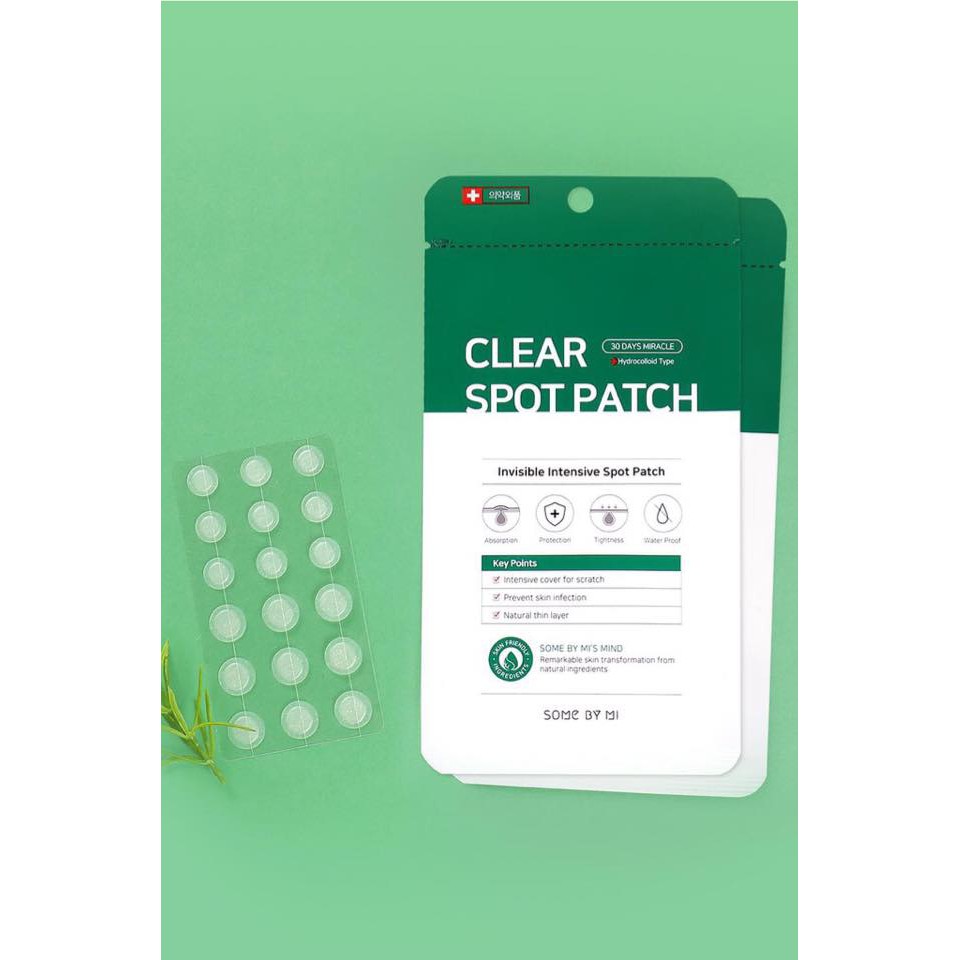 Miếng dán mụn tràm trà Some By Mi Clear Spot Patch 18 miếng