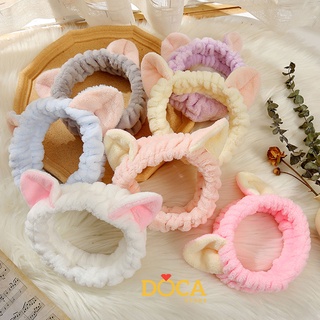 Băng đô bờm nữ rửa mặt hình mèo BD05