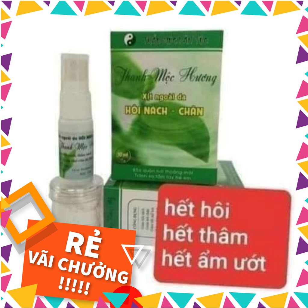 Hôi nách Thanh Mộc Hương- mua nhiều giá đẹp