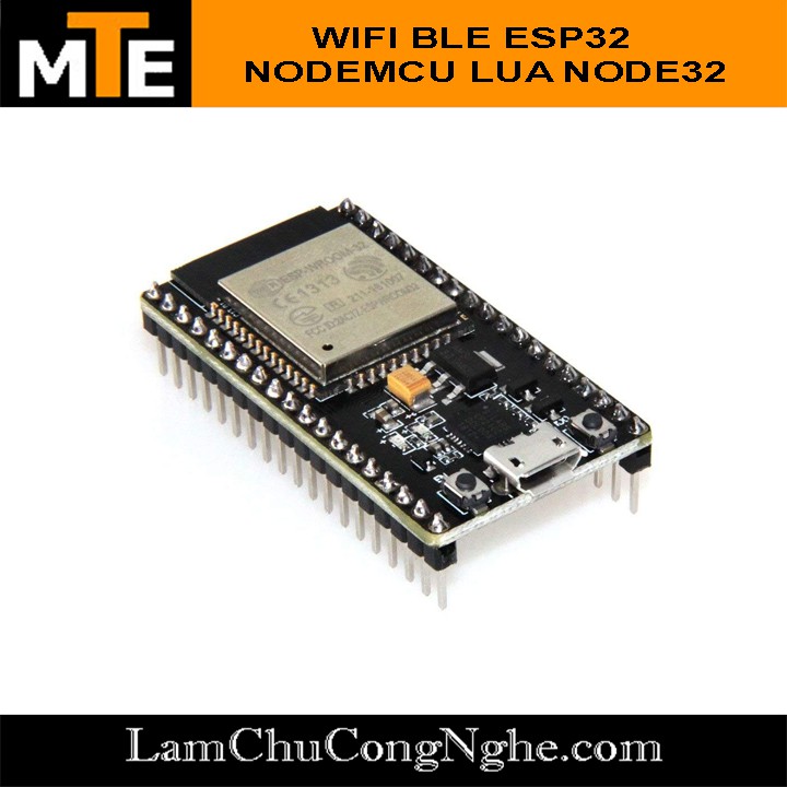 Mạch thu phát Wifi bluetooth BLE ESP32 NODEMCU NODE32 internet of thing IOT Kèm cáp