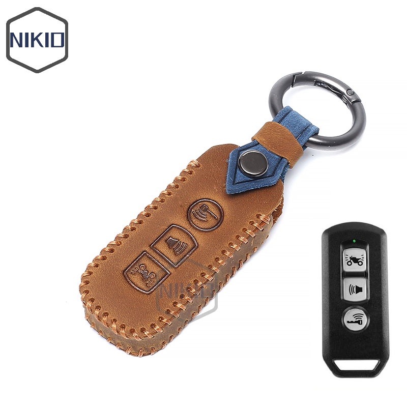 Ốp Bảo Vệ Chìa Khóa Xe Hơi Honda Adv SH PCX SH Mode Cub 125 Forza300 350 Bằng Da Thật