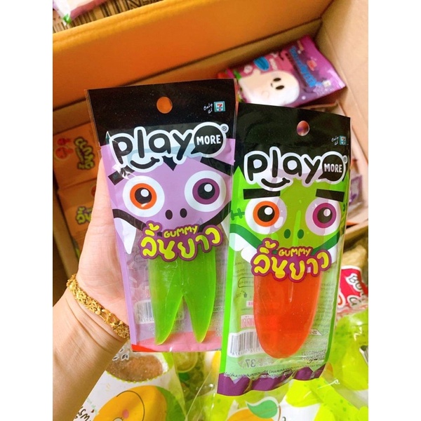 Kẹo lưỡi gummy hàng thái Halloween