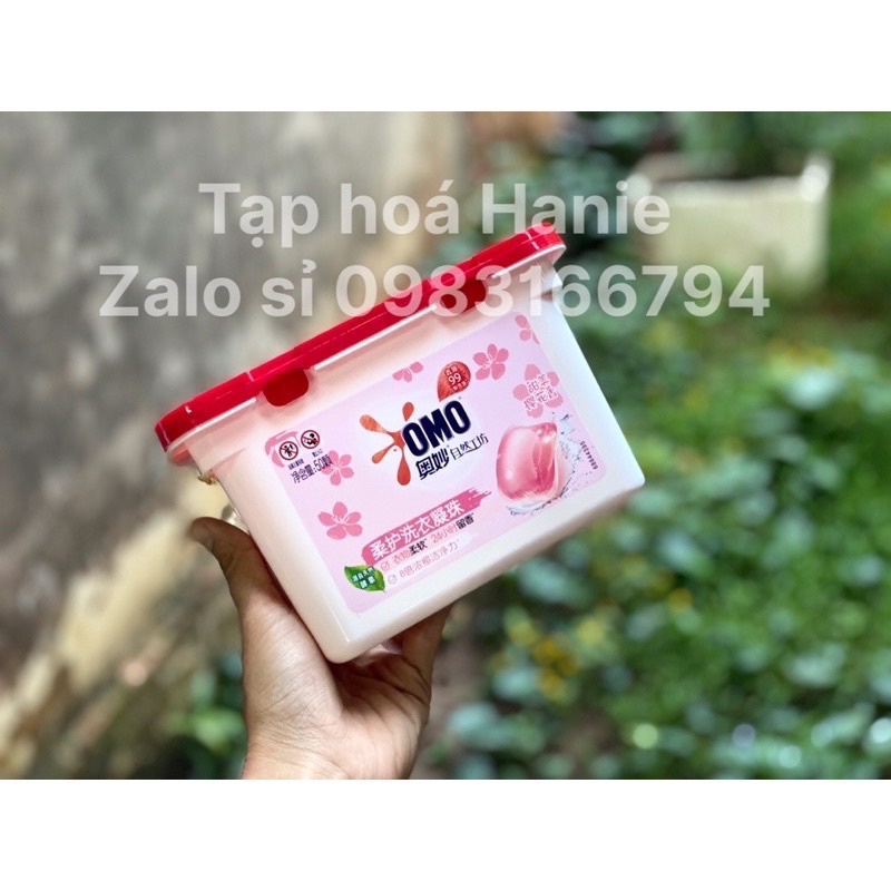 SẴN VIÊN GIẶT OMO SIÊU THƠM BẠCH TRÀ SẴN