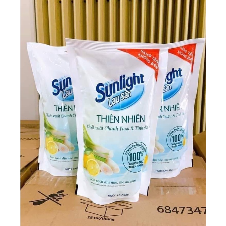 Nước Lau Sàn Sunlight 700ml Hương Chanh Sả