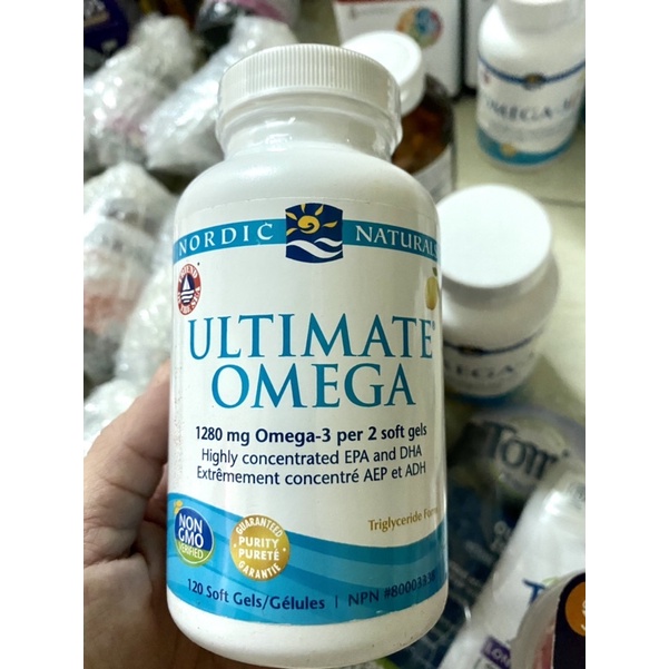 Viên uống Nordic Naturals Ultimate Omega 3 - hỗ trợ tăng cường trí não, ổn định huyết áp&tim mạch, tăng thị lực