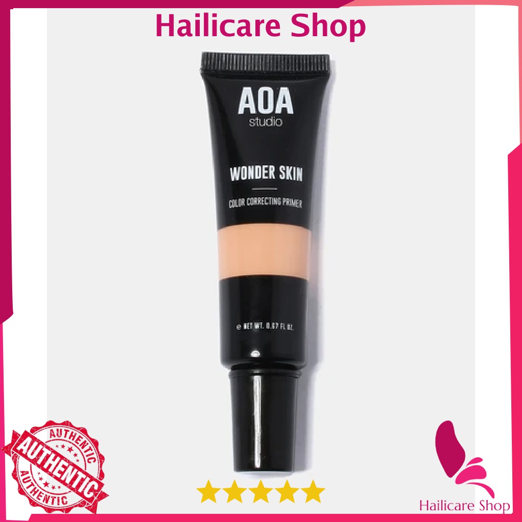 [Nhập Mỹ] Kem Lót Điều Chỉnh Tone Da AOA Wonder Skin Color Correcting Primer Green/ Yellow/ Purple/ Orange