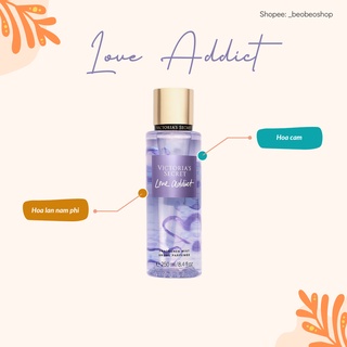 Xịt thơm bodymist Victoria’s Secret Love Addict - 250ml