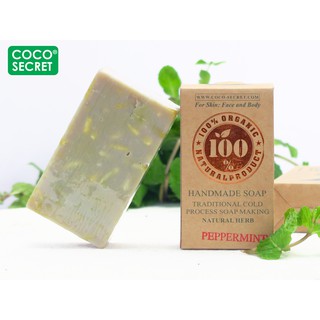 XÀ BÔNG HANDMADE DẦU DỪA BẠC HÀ