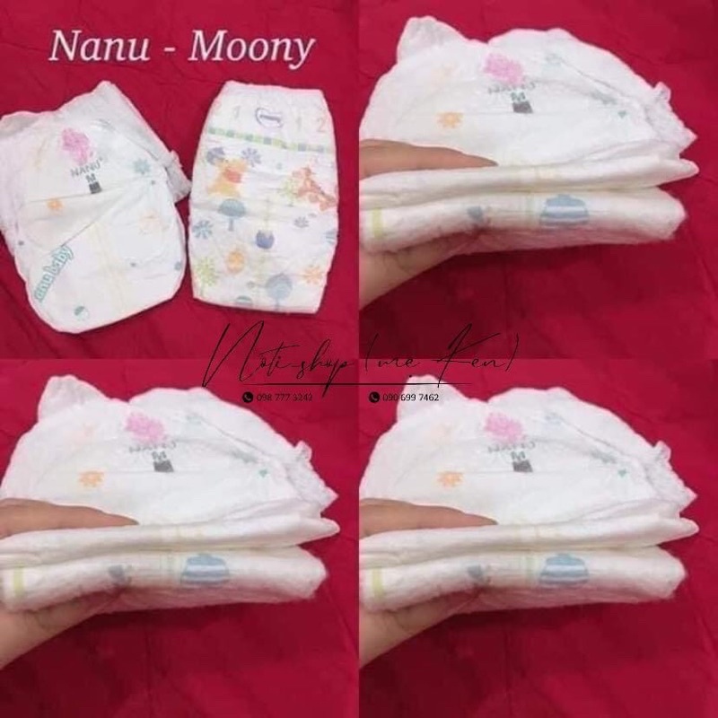 Bỉm/Tã Dán/Quần Cao Cấp NANU BABY 50 MIẾNG