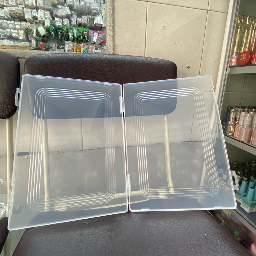 Bảng nhựa trưng bày móng mẫu khổ A4 có chốt gài