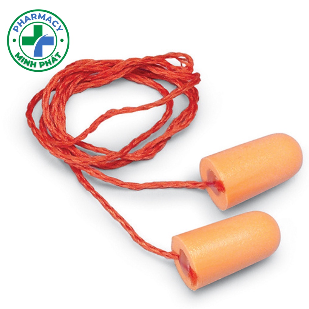 Nút bịt tai chống ồn,Bịt tai chống ù đi máy bay-loại có dây