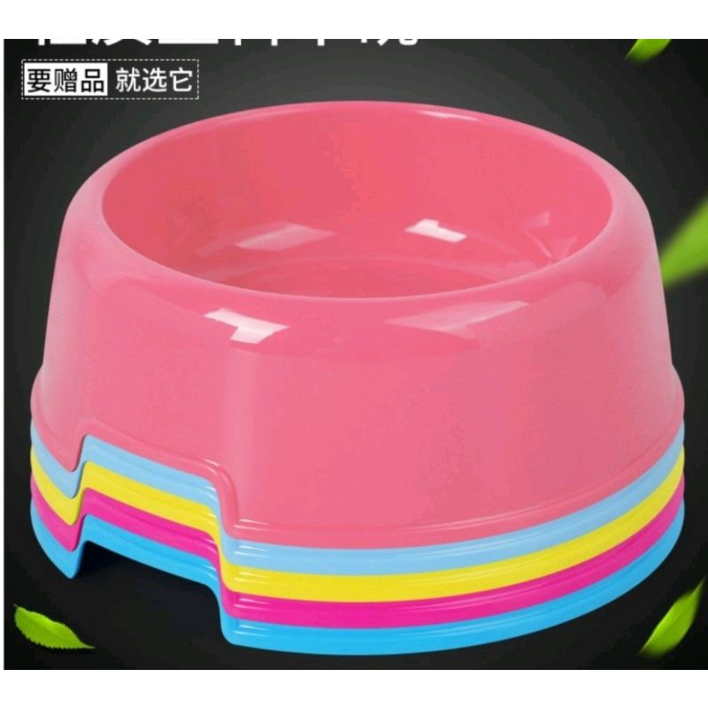 Bát ăn đơn cho chó mèo- chất liệu nhựa bền đẹp