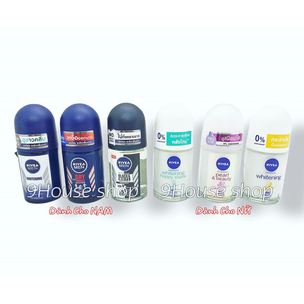 01 Lăn Khử Mùi NIVEA Dành Cho Nữ