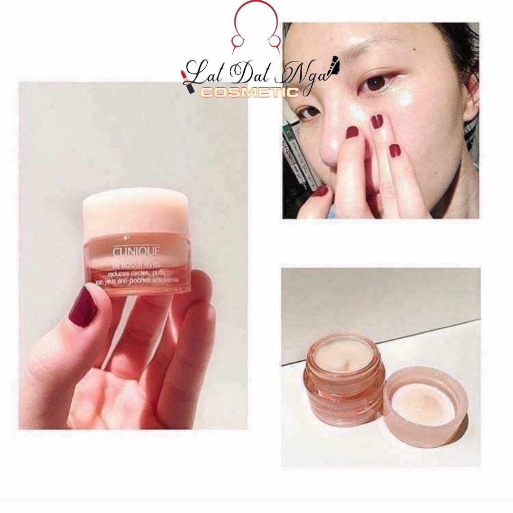 Kem mắt giảm quầng thâm bọng mắt Clinique All About Eyes Reduce Circle
