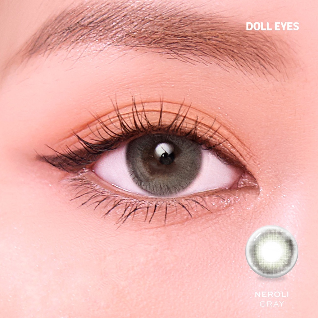 Kính áp tròng DOLL EYES Neroli Grey 14,2mm - Elixir "Thơ Ngây Sương Mai"