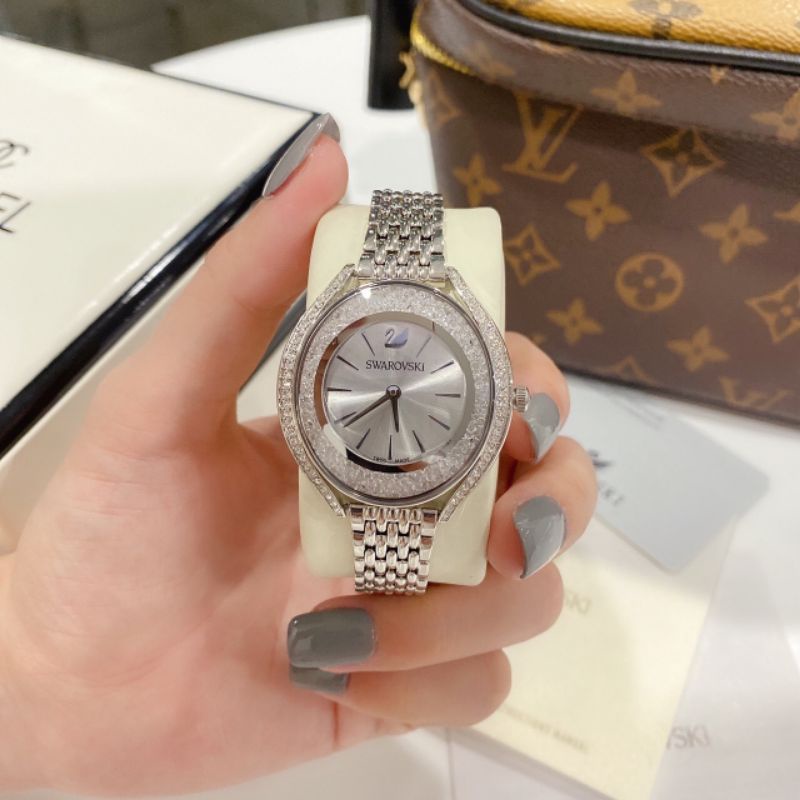 Đồng Hồ Nữ Swarovski crytal đá pha lê