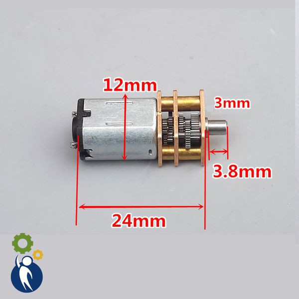 Motor Giảm Tốc N20 3-6V