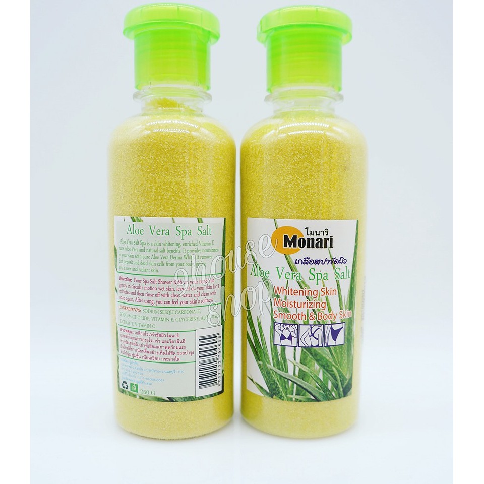 01 CHAI Muối tắm MONARI (Green Rose Cũ) Spa Salt Thái Lan (250gr) | BigBuy360 - bigbuy360.vn