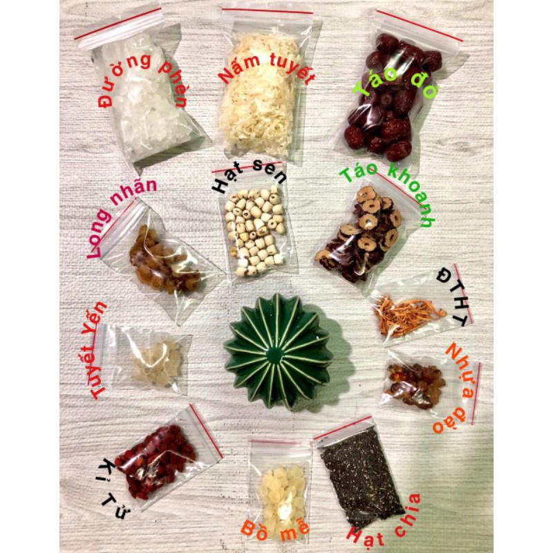 Set chè dưỡng nhan 14 vị