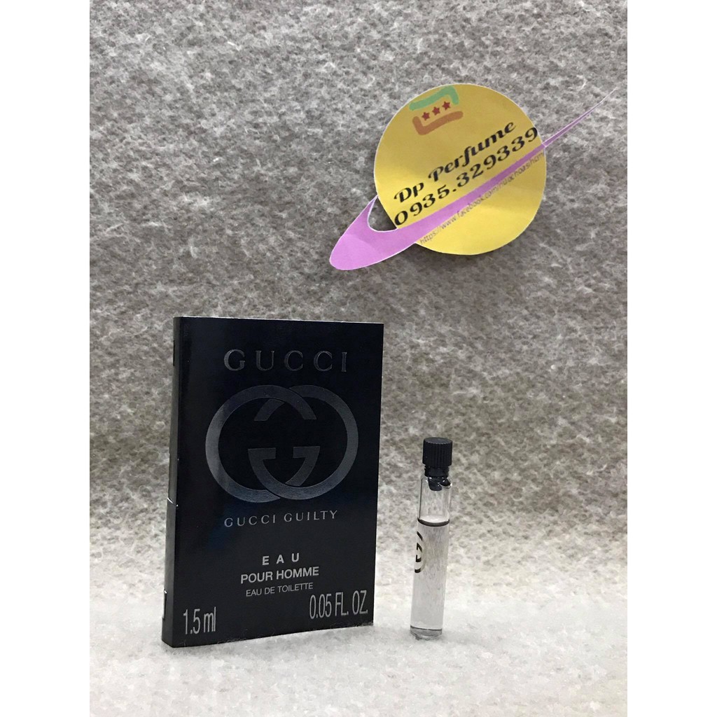 [NƯỚC HOA NAM] – sample GICCI - GUILTY EAU Pour Homme EDT 1.5ml