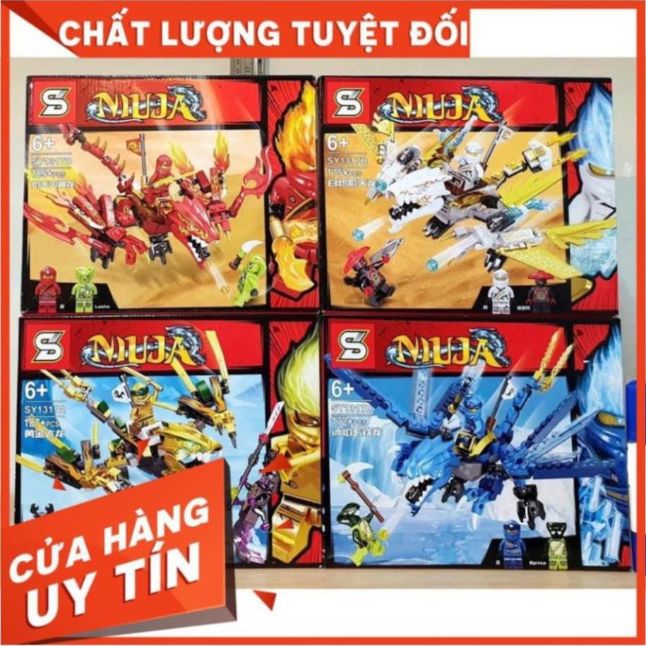 Lego Ninja go Cuỡi rồng 2019 New SY1317 cực Vip