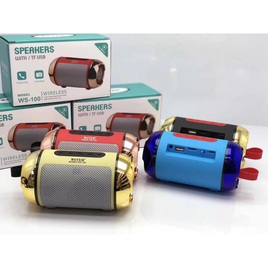 Loa Bluetooth WS100 - Âm Thanh Cực Đỉnh