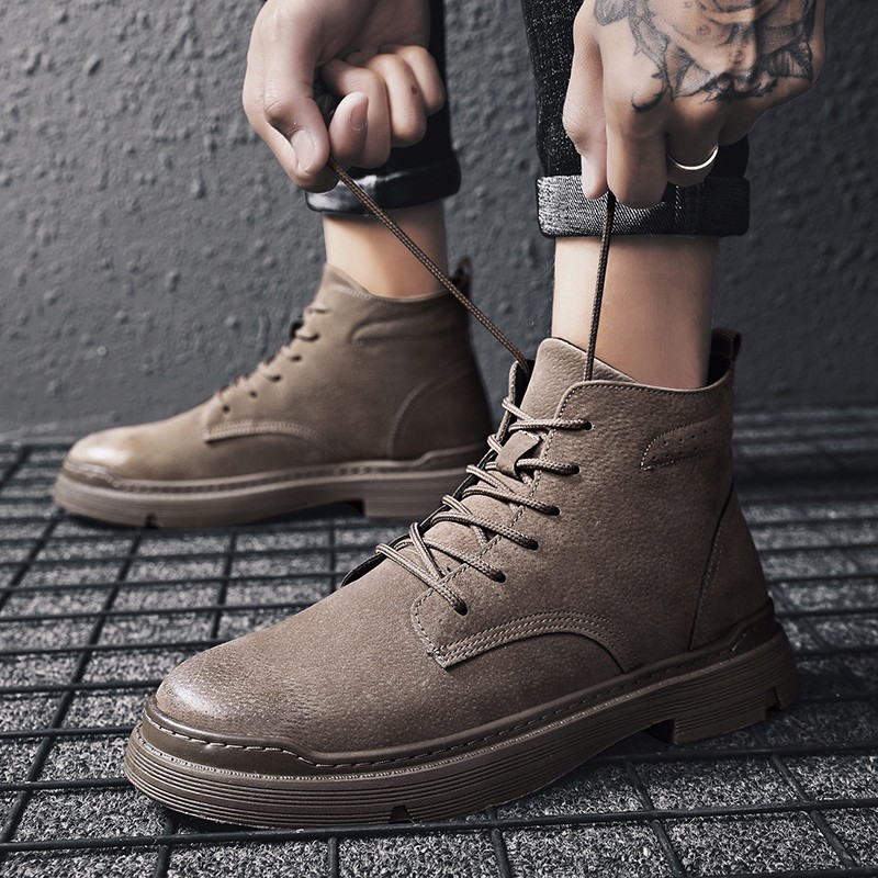 3 màu giày cao cổ nam martin