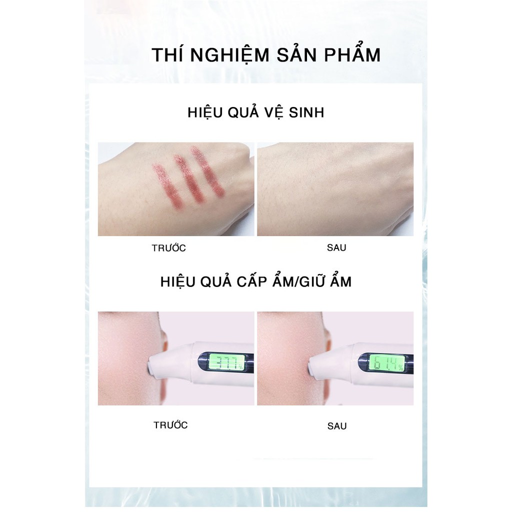 [CHÍNH HÃNG] YiYan Nước Tẩy Trang/Vệ Sinh Da Mặt/Khóa Ẩm 3 in 1 Dạng Bọt Giúp Làm Sạch Sâu Ẩm Mượt Da Mặt 150ml