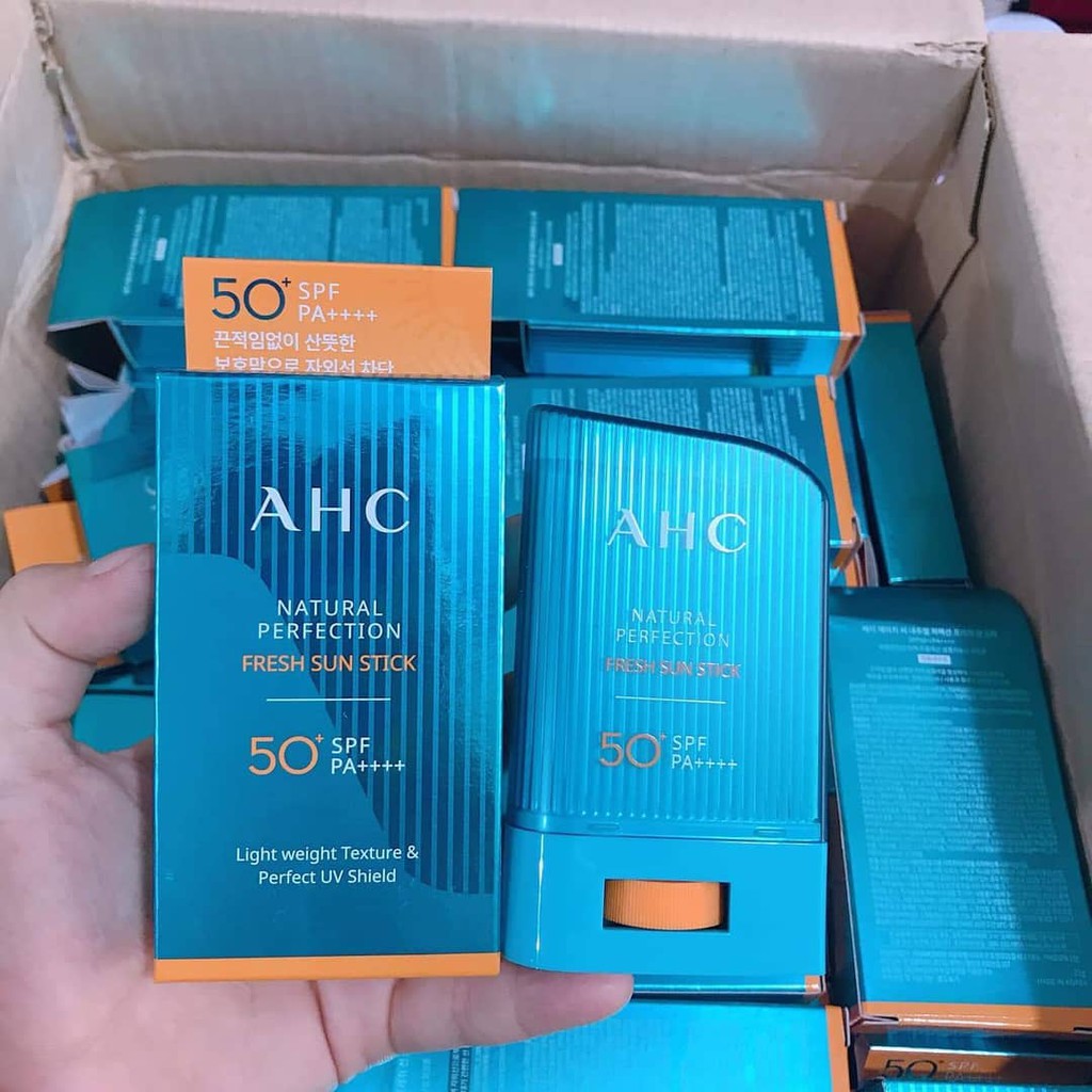 Thanh Lăn Chống Nắng AHC Natural Perfection Fresh Sun Stick SPF 50+/PA++++