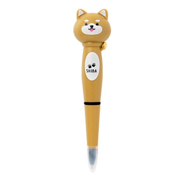 Bút Bi ARTBOX Hàn Quốc Hình Cún Shiba Màu Nâu