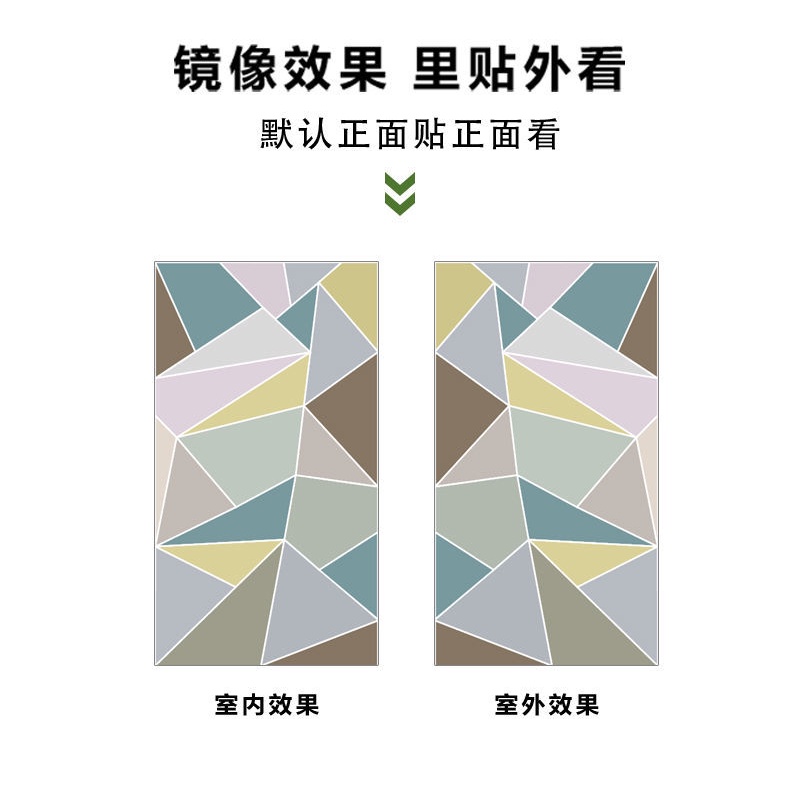 Miếng dán cửa kính mờ chống nhìn trộm tự dính chống tĩnh điện dành cho nhà tắm