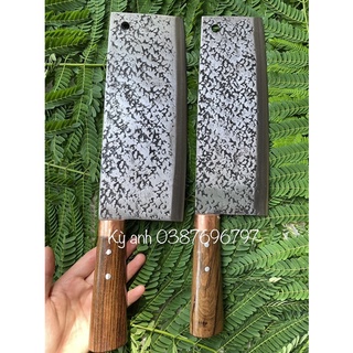 Dao bếp chặt gà vịt, chặt xương bản vuông nhám - kỳ anh thợ khóa
